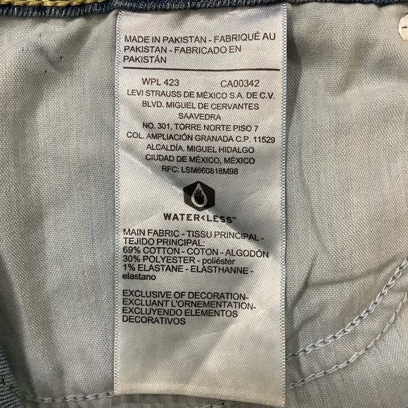 Levi’s Women's Mid-Rise Slim Boyfriend Jeans 14 / 32 - Picture 6 of 6